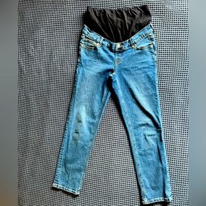 Gap Maternity True Waistband Full Panel Vintage Slim Jeans size 27L